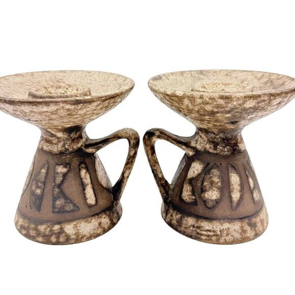 ❤️SOLD❤️Rare Vintage Ceramano Candle Holder West Germany 401 "Agina" Landerbert - Picture 2 of 7